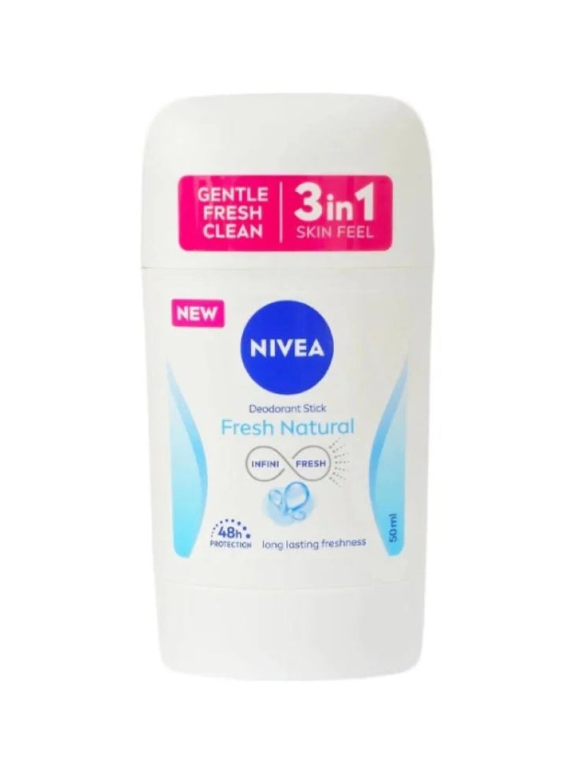 نيفيا عصا مزيل العرق للنساء حماية تدوم 48 ساعة بمستخلصات المحيط الطبيعية المنعشة 50 م - Image 1