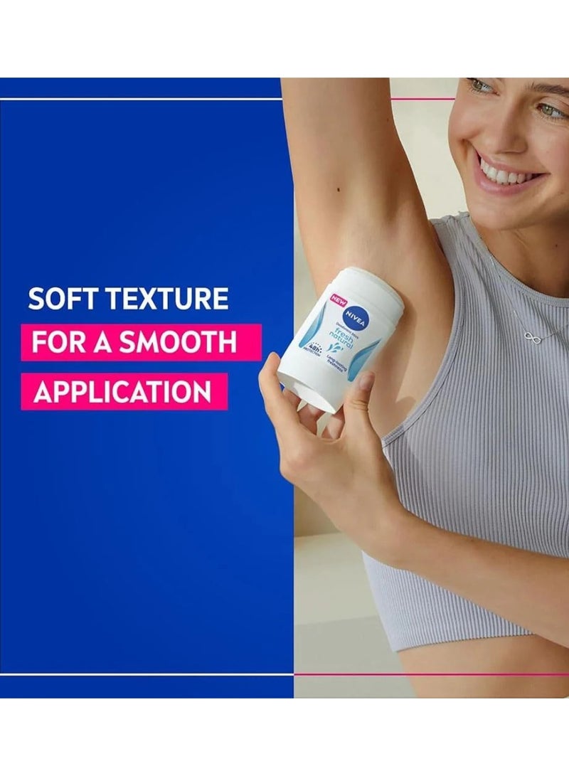 نيفيا عصا مزيل العرق للنساء حماية تدوم 48 ساعة بمستخلصات المحيط الطبيعية المنعشة 50 م - Image 3