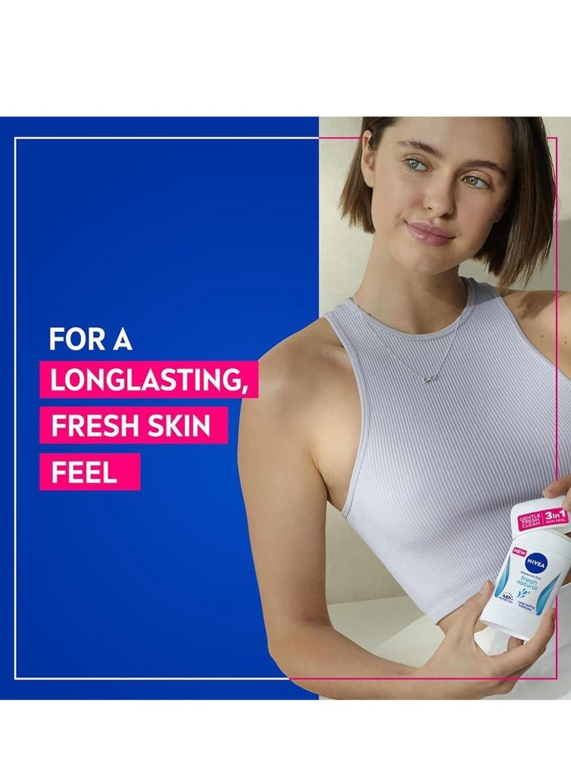 نيفيا عصا مزيل العرق للنساء حماية تدوم 48 ساعة بمستخلصات المحيط الطبيعية المنعشة 50 م - Image 2