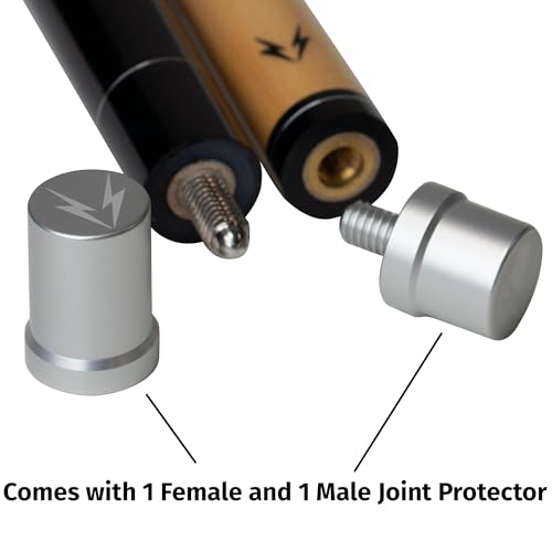 Viking Valhalla Metal Pool Cue Joint Protectors, Fits 5/16" x 18 and Valhalla Pool Cue Full Thread Pin and Insert, Accessories, Billiards Pool Accessories - Image 2