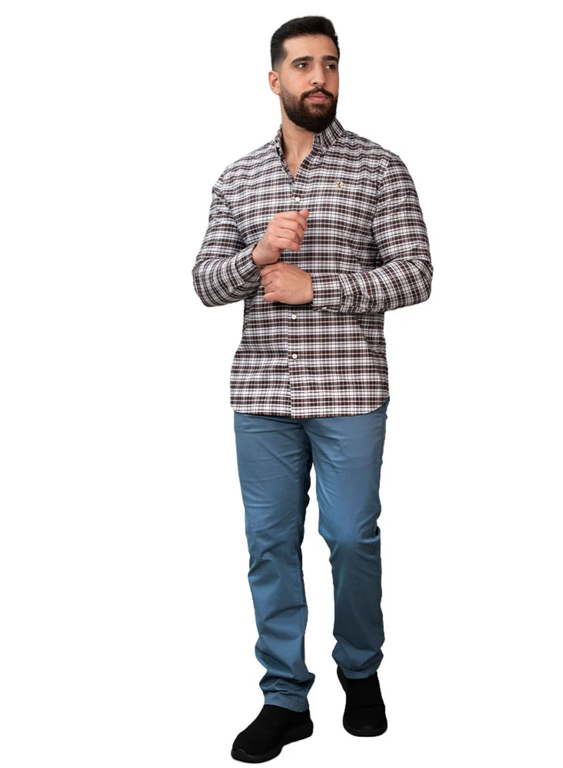 GIORDANO Men's Slim Taper Stretch Twill Pants