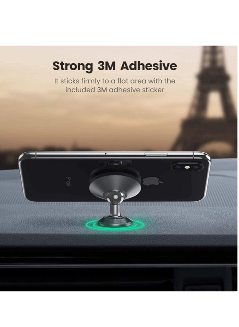 GO-DES حامل هاتف للسيارة Go-Des مغناطيسي لتثبيت الهاتف على لوحة القيادة مع لوحات معدنية متوافق مع هواتف iPhone وSamsung وHuawei وGoogle Pixel - Image 2