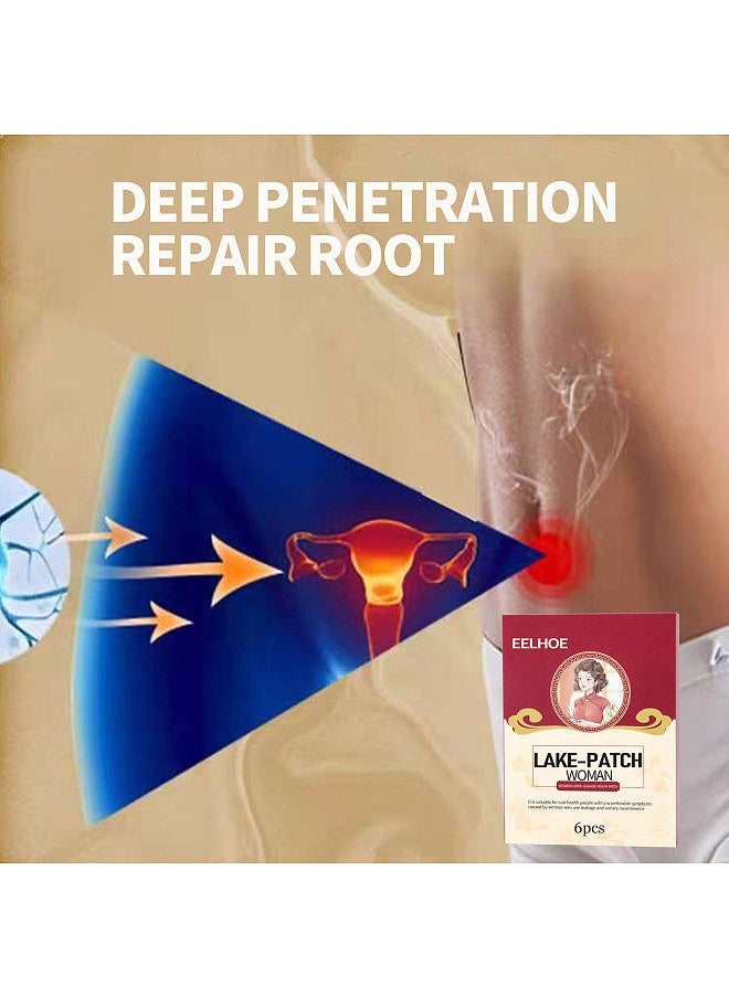 EELHOE - EELHOE 6Pcs/Box Urine Leakage Patches Herbal Formula Deep Penetration for Women Urinary Incontinence - Image 1