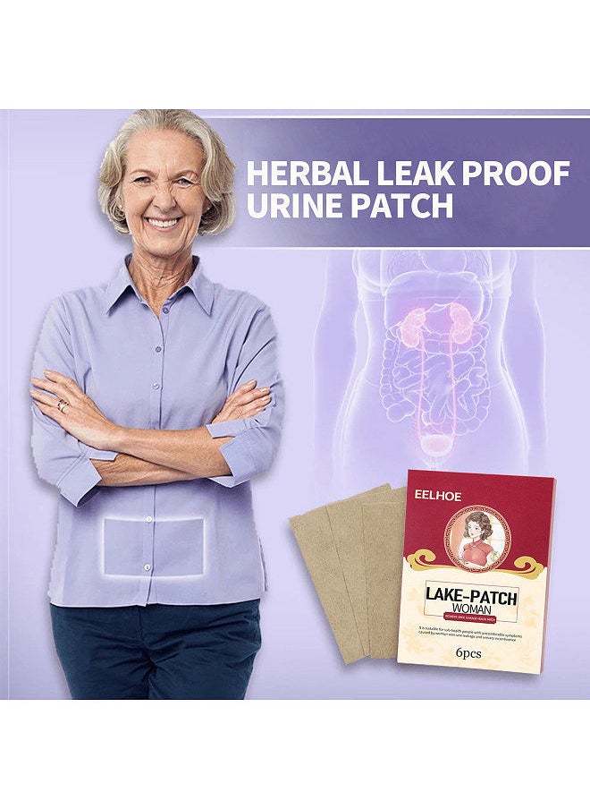 EELHOE - EELHOE 6Pcs/Box Urine Leakage Patches Herbal Formula Deep Penetration for Women Urinary Incontinence - Image 1