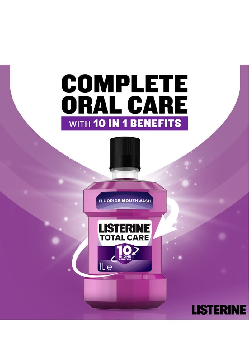 Listerine Total Care Clean Mint MouthWash 1 Litre  - Image 2