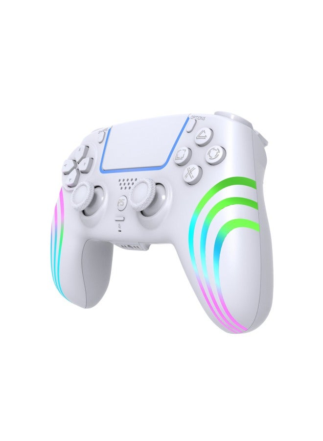 PS5 Handle P5 Bluetooth Gamepad Support Somatosensory Vibration Burst PS5 Straight Play Handle P5 Handle-Product Color:Black  - Image 4