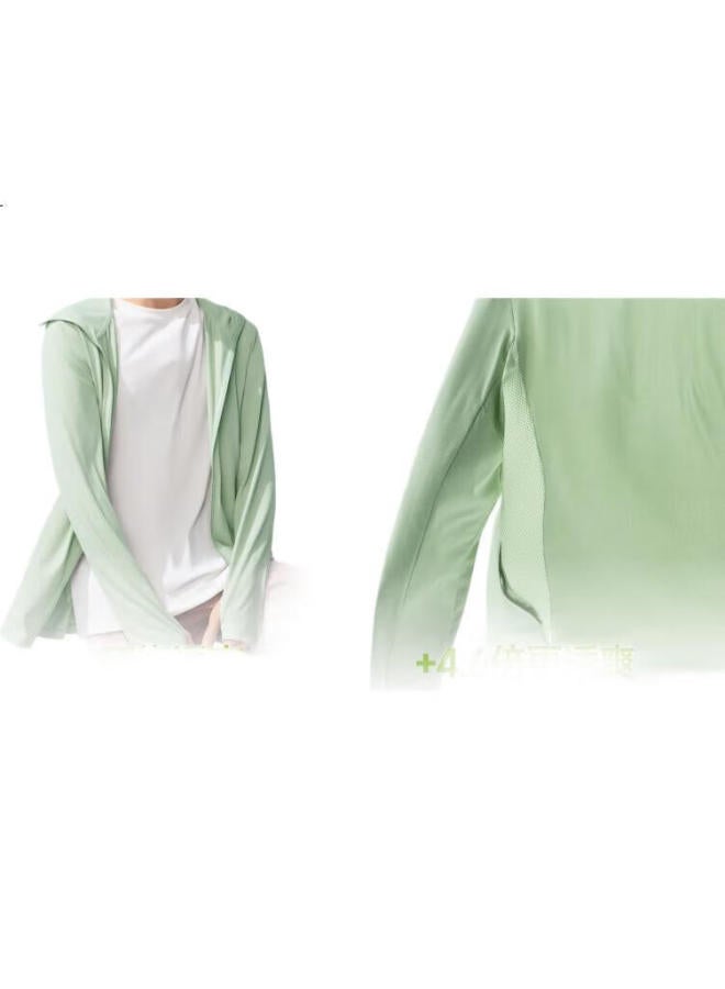 Beneunder جاكيت حماية من الشمس للرجال معطف رقيق حماية من الأشعة فوق البنفسجية تنفس خارجي صيد ترفيهي مرونة عالية صيفي AS105 أسود غسق XL - Image 2