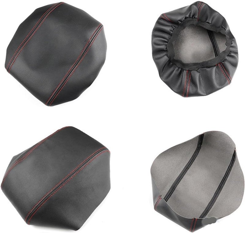 QASULER Microfiber Leather Armrest Cover for Ford Mondeo - Image 2