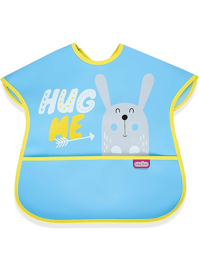 BabyJem Poly Bib Large/Blue 029 - Image 1