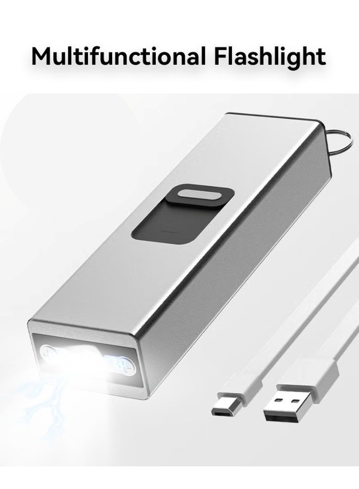 مصباح مفتاح LED الخارجي (فضي) - Image 1