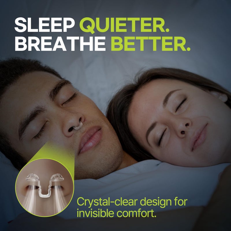 GOYO FingerAir Nasal Dilator for Snoring and Breathing, Anti Snoring Devices, Snore Stopper Silicone Anti Snore, Reusable, Comfortable (4pcs Multi-Size Pack: S, M, L, XL) - Image 4