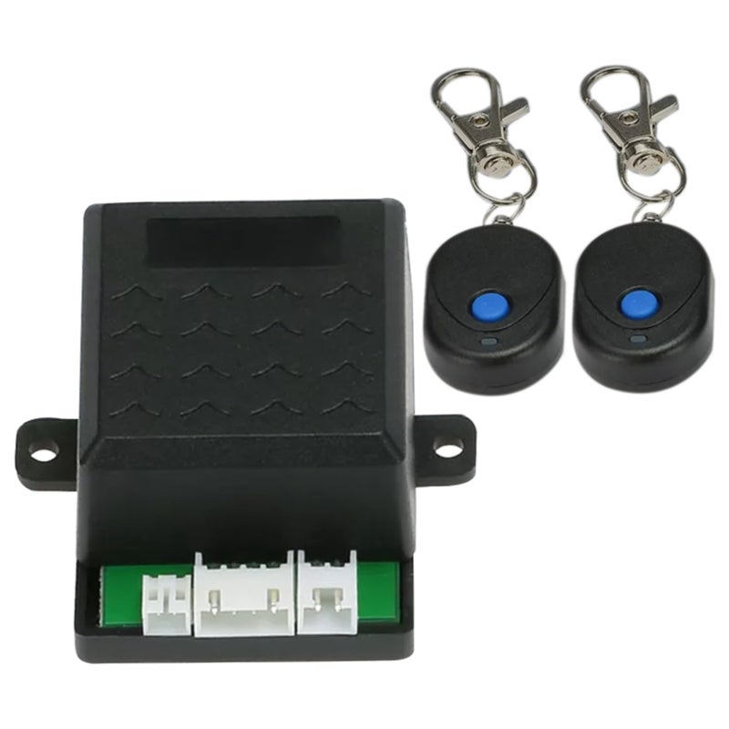Remote Start Car Alarm Security System With Hidden Lock Vehicle Immobilizer - Image 2