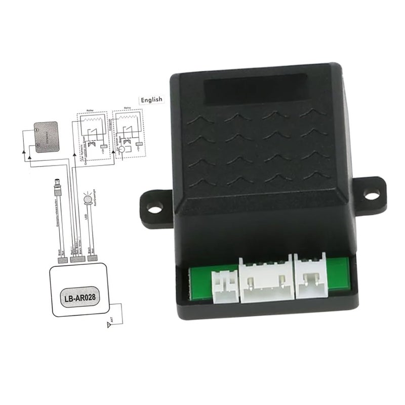 Remote Start Car Alarm Security System With Hidden Lock Vehicle Immobilizer - Image 4
