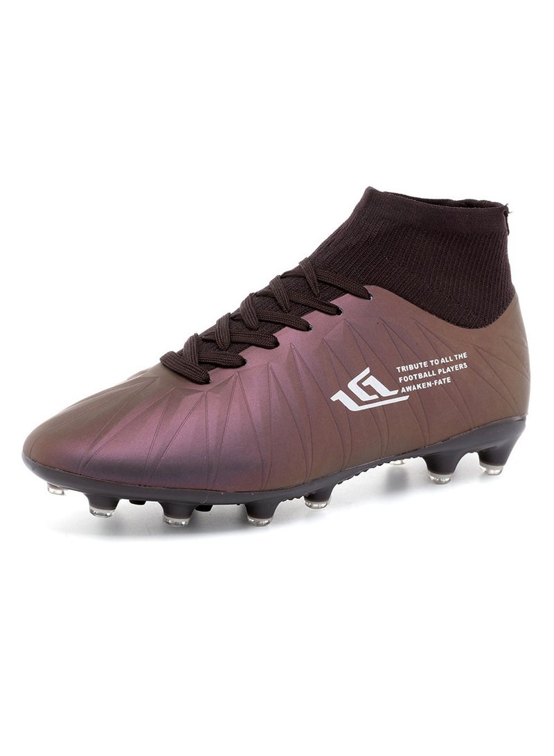 SKT Shiketro Men's football shoes, suitable for outdoor and indoor professional teenage boy football shoes, men's and women's universal football shoes.  - Image 1