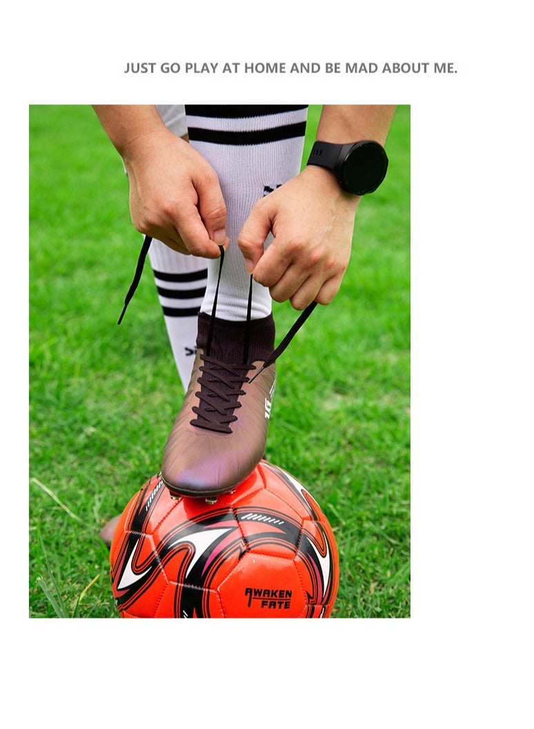 SKT Shiketro Men's football shoes, suitable for outdoor and indoor professional teenage boy football shoes, men's and women's universal football shoes.  - Image 2