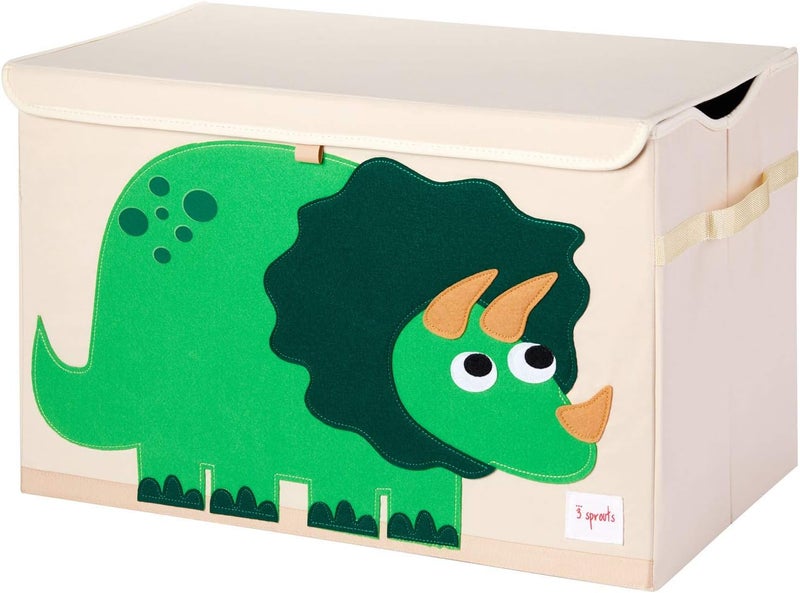 3 sprouts (Dino) - Kids Toy Chest, Large Storage for Boys and Girls Room, Dino - Image 1