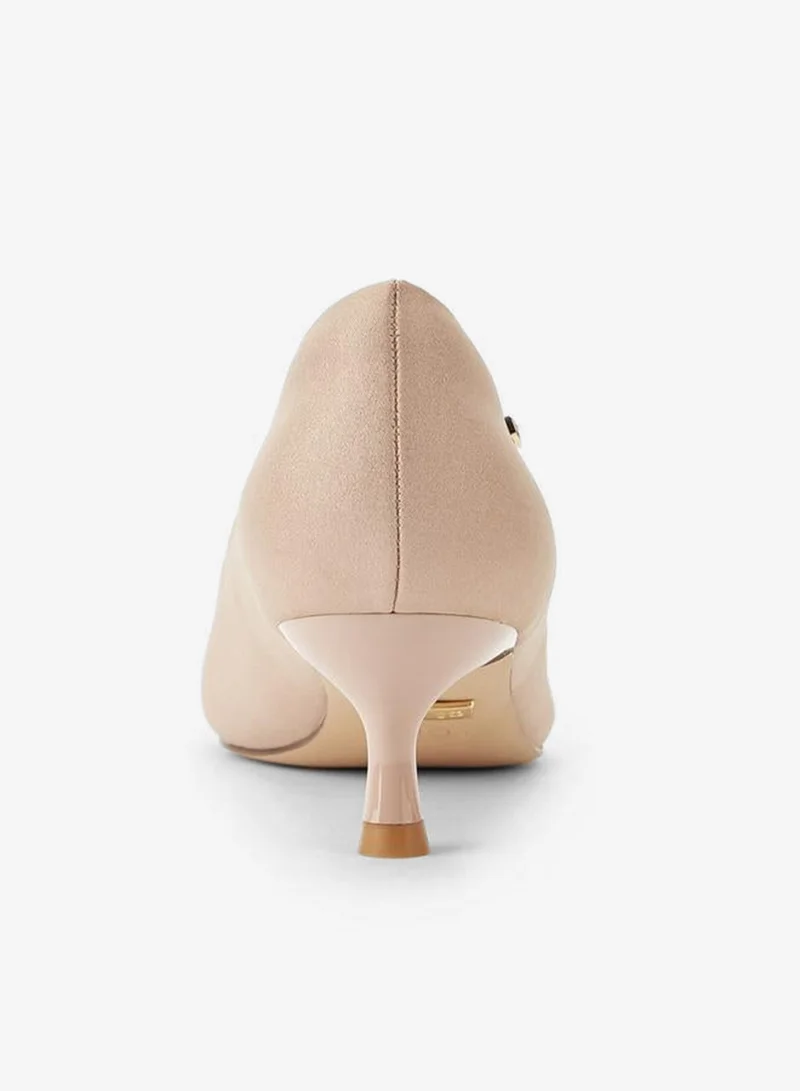 Celeste GOLD Women Kitten Heel Pumps for Women | Best Price UAE