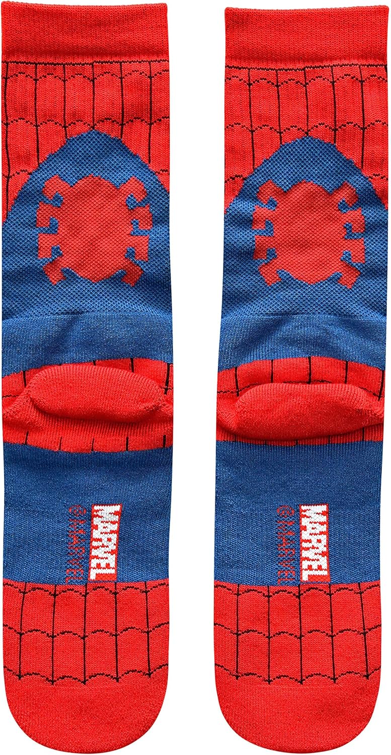 HYP Marvel Ultimate Spider-Man Cosplay Men's Athletic Crew Socks - Image 2