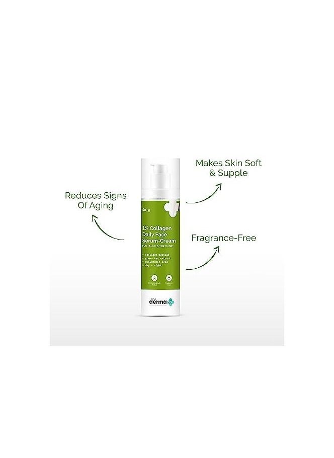 THE derma Co - The Derma Co 1% Collagen Daily Face Serum - Image 1