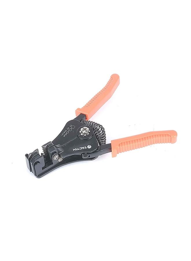 Tactix Durable and Efficient Ergonomic Automatic Wire Stripper Black and Orange - Image 3