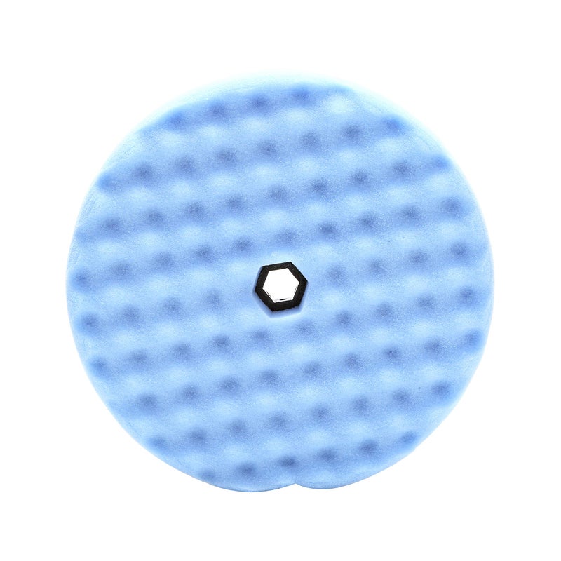 Perfect-It 3M 05708 Perfect It Ultrafine Foam Polishing Pad Double Sided 8 Inches, Blue - Image 1