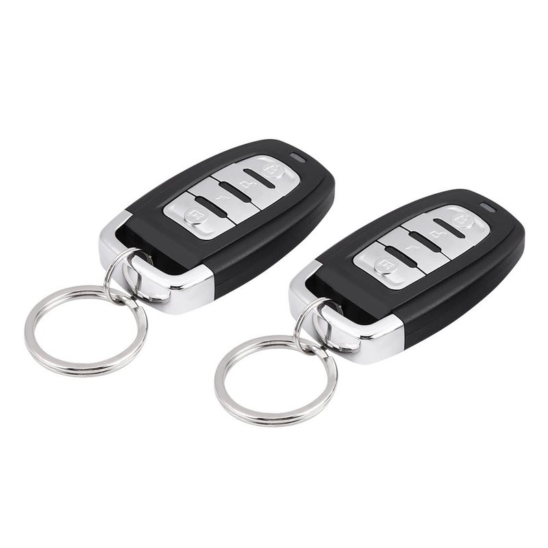 Akozon Keyless Entry Car Kit Car Keyless Entry System Vehicle Security Door Lock Central Locking Remote Control Kit for Universal Vehicle Car Door Lock Vehicle Keyless Entry System with Control Box - Image 5
