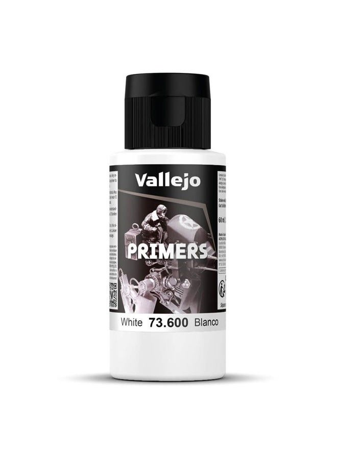 Vallejo 73.600 Surface Primer 60 ml, White - Image 1
