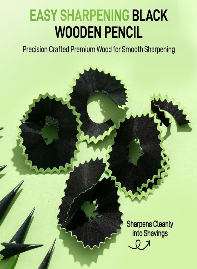 ام اند جي أقلام رصاص خشبية خضراء من إم آند جي، عبوة من 30 قلم (2B) - Image 3