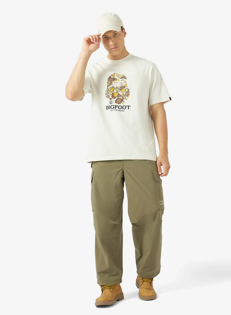 FINGERCROXX Parachute Military Cargo Pants