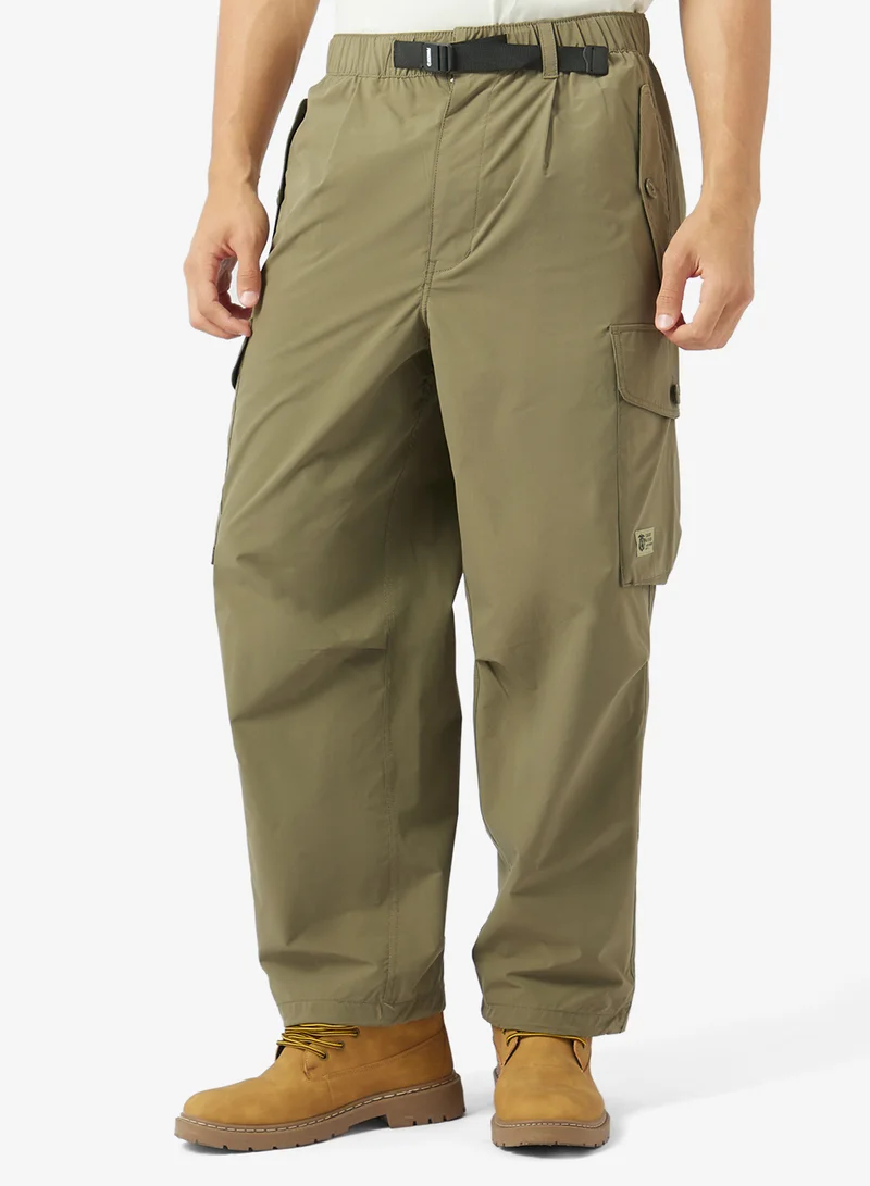 FINGERCROXX Parachute Military Cargo Pants