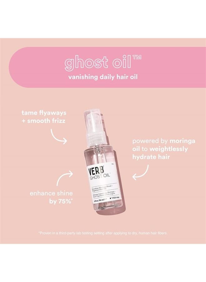 verb Ghost Oil – Vegan Weightless Hair Oil – Lightweight Hair Oil – Revitalizing Hair Treatment Oil Nourishes and Promotes Shiny Hair – No Paraben or Harmful Sulfates, 2 fl oz  - Image 4