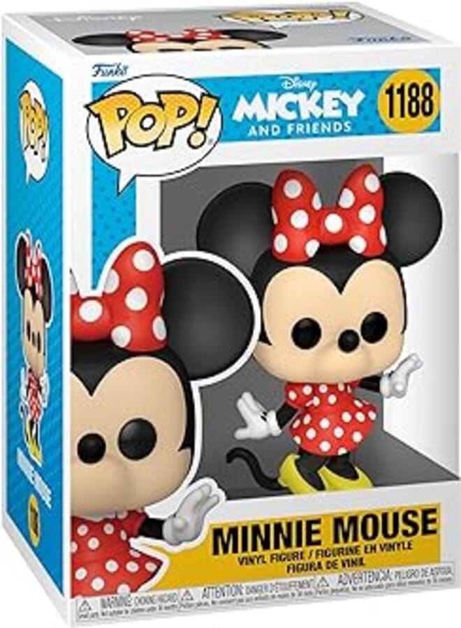 Funko Pop! Disney: D100 - Classic Minnie Mouse, Collectible Action Vinyl Figure - 59624