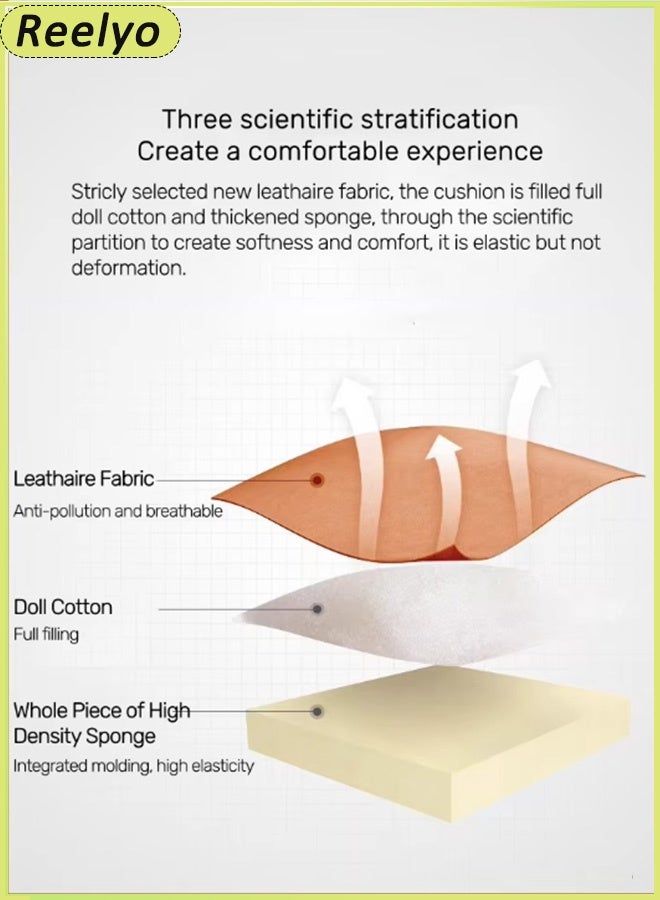 Reelyo Rocking Chair High Back 5-Levels Upholstered Recliner Chair Modern Style Rocking Armchair Adjustable Legs & Back Lounge Chair With Padded Rocking Chair With Armrests Storage Bag Modern Lounger Accent Sofa Home Leisure Adjustable 140x66x56 Cm For Nursery, Living Room, Bedroom Ounge Living Room Bedroom Patio Garden Grey - Image 3