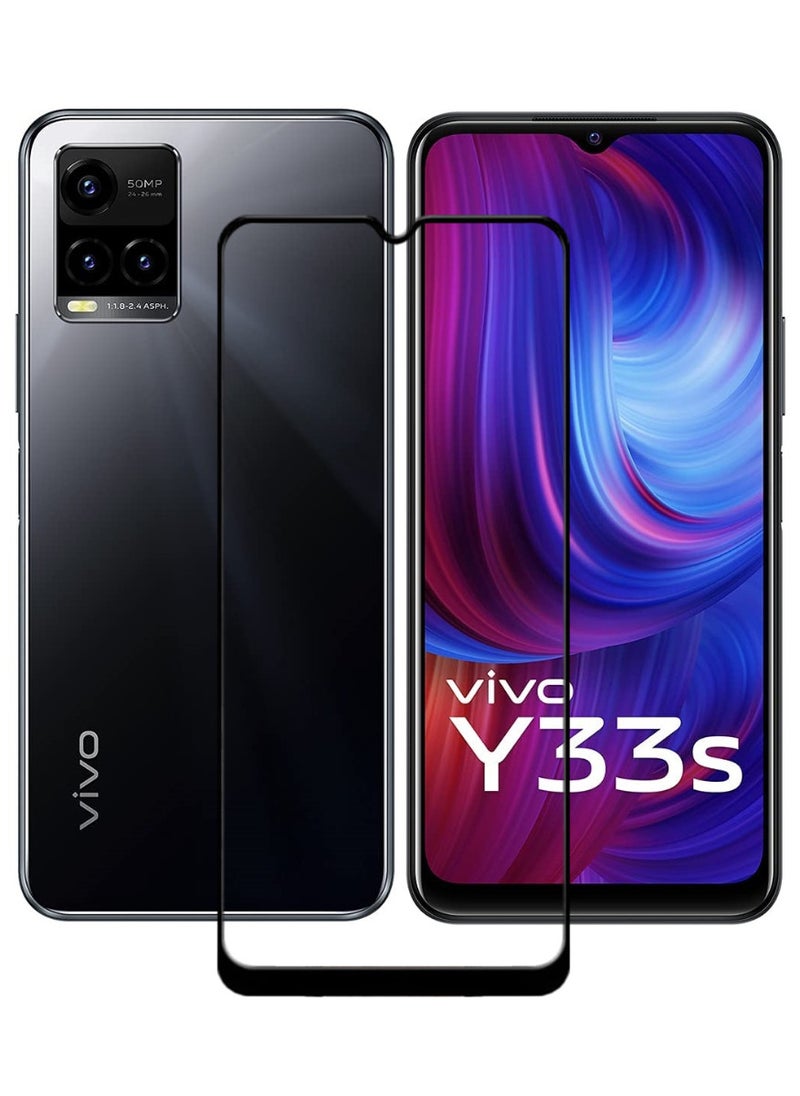 ACLIX Antistatic ESD Dustproof Premium Quality High Definition Tempered Glass Screen Protector Designed For vivo Y33s - Image 1