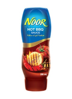 Noor Hot BBQ Sauce Squeezy Bottle 295ml  - Image 1