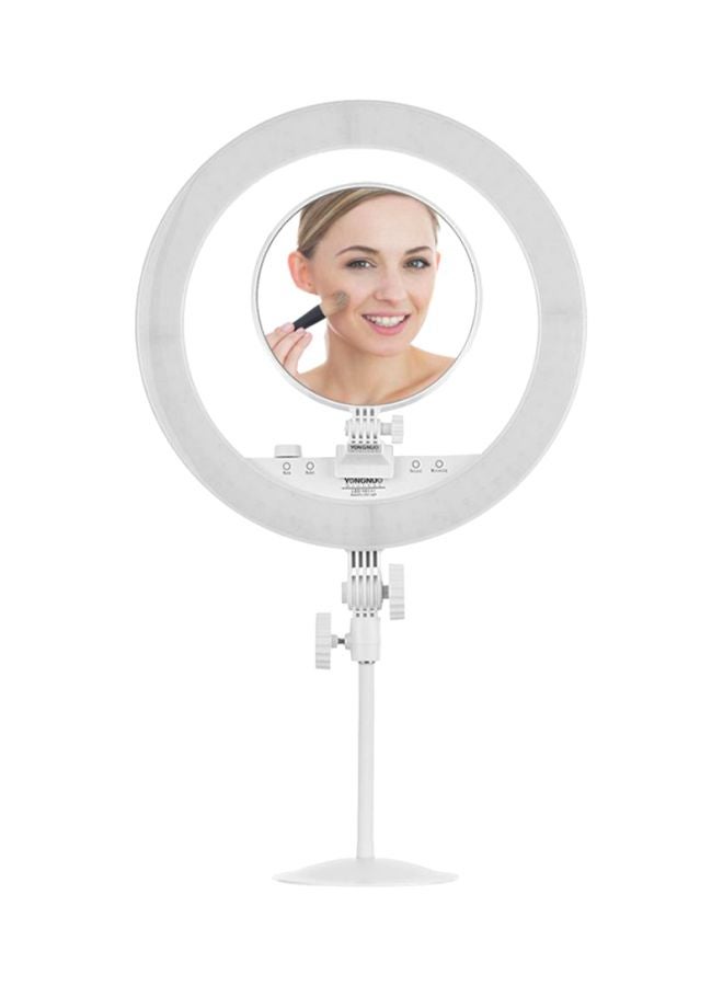 NIBEMINENT LED Video Ring Type Beautify Fill Light YN208 White - Image 2