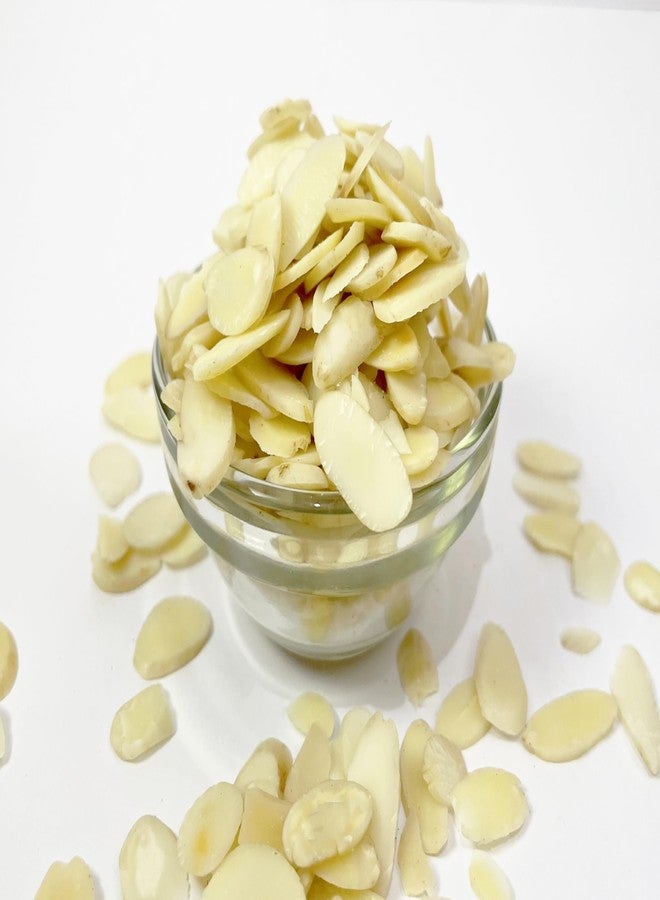 Minimal Sliced Blanched California Almonds, 1kg (Badam Flakes, Perfect for Garnish, Baking and Salads) - Image 4