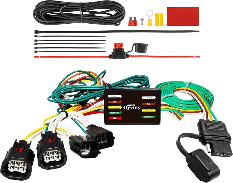 Oyviny 4 Pin Trailer Wiring Harness for Chrysler and Dodge Vehicles - Image 1