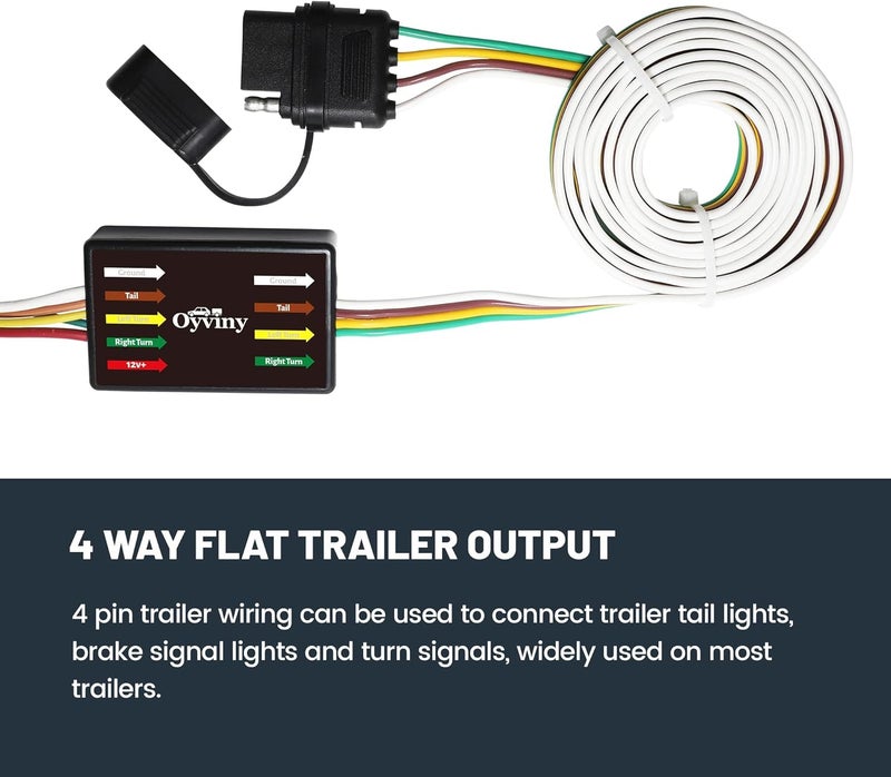 Oyviny 4 Pin Trailer Wiring Harness for Chrysler and Dodge Vehicles - Image 5