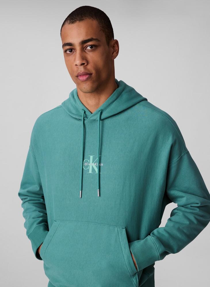 كالفن كلاين جينز سويت شيرت تيري مايكرو فاخر - Image 4