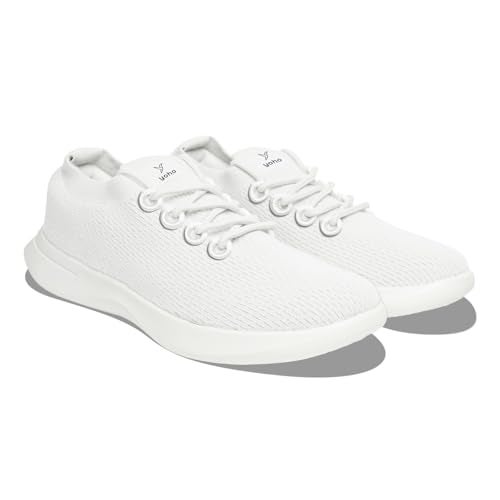 YOHO Fastlane 0600 Sneakers for Women | Stylish, Casual & Lightweight | Extra soft Walking Slip-On Shoes for Ladies/Girls | Artic White -UK 8 - Image 3