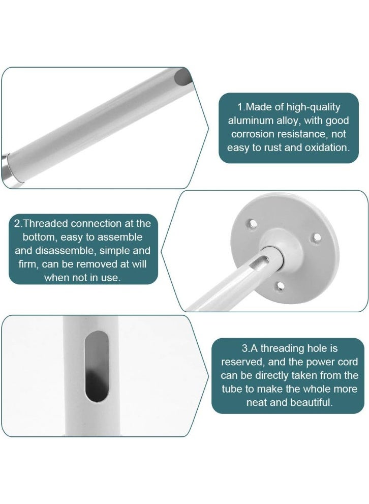 Aluminum Projector Ceiling Mount – Universal Swivel Wall and Ceiling Mount for Mini and Standard Projectors - Image 3