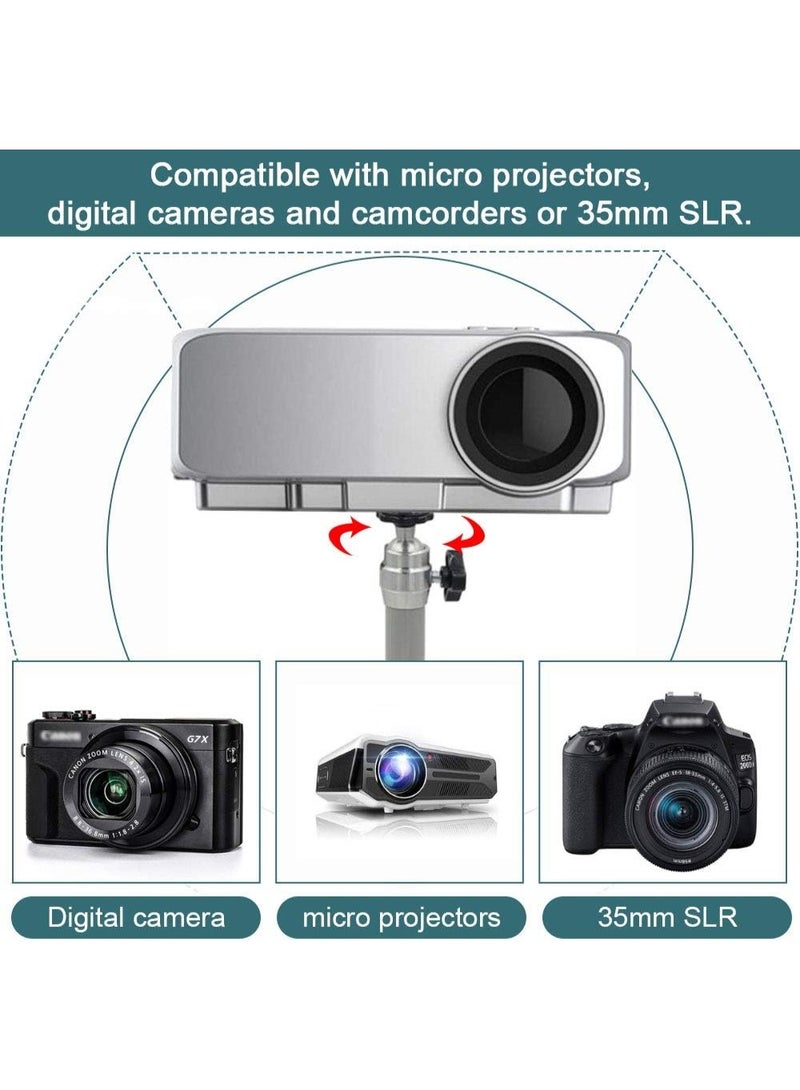 Aluminum Projector Ceiling Mount – Universal Swivel Wall and Ceiling Mount for Mini and Standard Projectors - Image 4