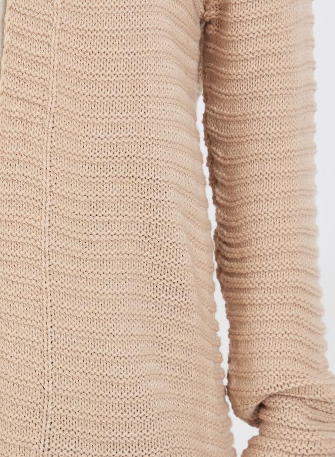 ستايلي كارديجان ميدي بتفاصيل محبوكة - Image 3