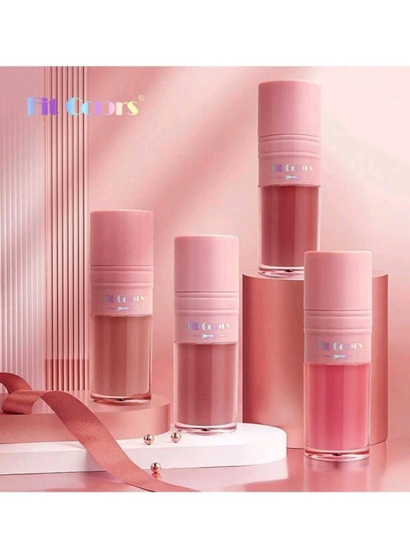 Fit Colors FIT COLOUR Bloom Liquid Blush Matte Finish  Gel Cream Light weight - Image 2