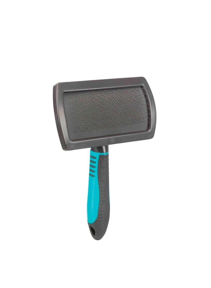 Trixie Soft Grooming Plastic Brush For Dogs & Cats - Image 2