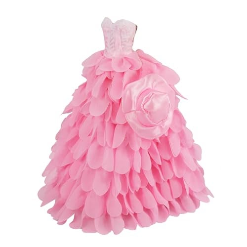 BARWA Princess Evening Party Clothes Wears Dress with Hat Outfit Set for 11.5 inch Doll - Image 3