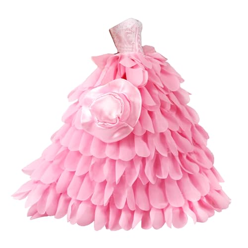 BARWA Princess Evening Party Clothes Wears Dress with Hat Outfit Set for 11.5 inch Doll - Image 2