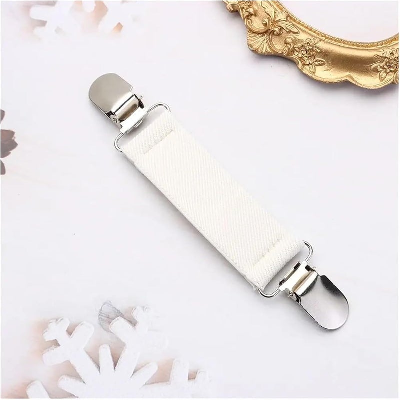 Cinch Clip Cinch Clip 20Pcs Retro New Fit Dress Clips Shawl Brooch Duck Clasps Cardigan for Variety of Shirts(Coffee) - Image 4