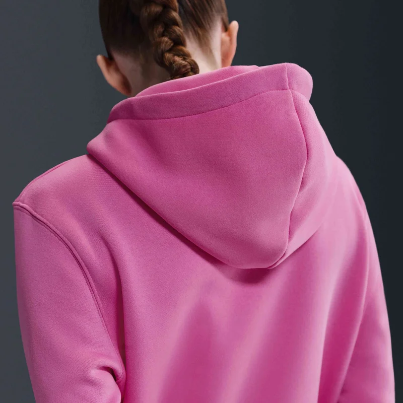 Nike Pink Women's Sportswear Phoenix Fleece Hoodie for Women | Best Price UAE